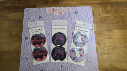 Custom Car Coasters