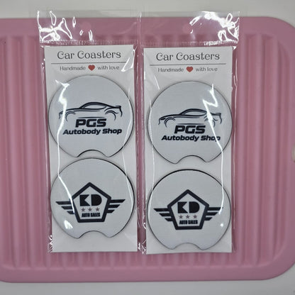 Custom Car Coasters